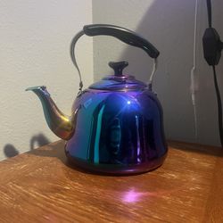 Chrome Tea Kettle