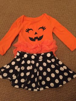 Halloween pumpkin dress