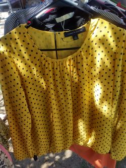 Women's short sleeve and long sleeve Tops Size L