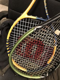 Tennis rackets set 2