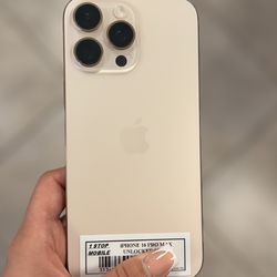 iPHONE 16 PRO MAX UNLOCKED 256GB