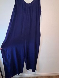Navy blue romper