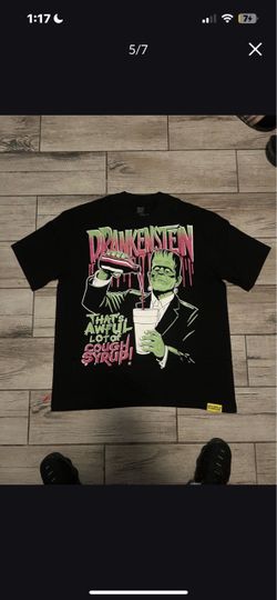Cough syrup tee