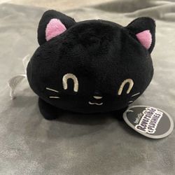 Teeturtle Reversible Happy Angry Kitty Plushie NWT