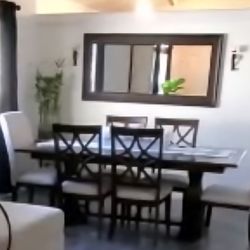 Hardwood Table Set For 6 