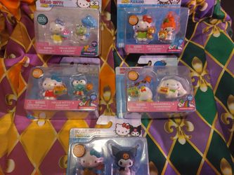 Hello Kitty and Friends Figure 2-Packs Bundle