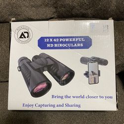 12x24 Hd “powerful” Binoculars 