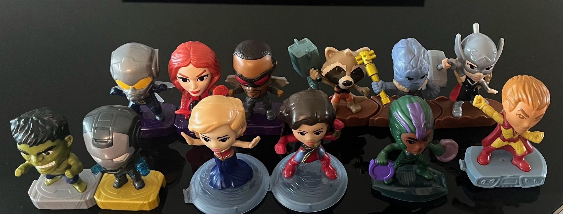 McDonald's The MARVELS 12 Piece Happy Meal Set