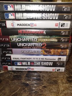 Collectible PS3 11 Game Bundle