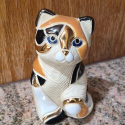 De Rosa Rinconada Calico Cat Figurine