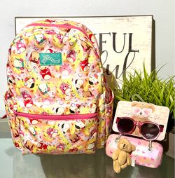 16” Squishmallows Backpack & Sunglasses Set