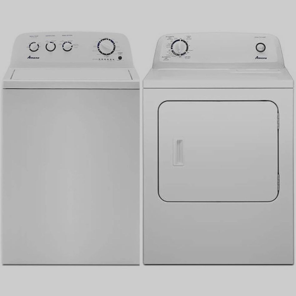 Amana Washer And Dryer