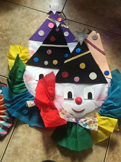 Candy favor clown/ circus theme
