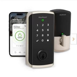 Halo Select Plus Touchscreen Deadbolt Wi-Fi + Matter Smart Lock Apple Home Keys Tap-to-Unlock Technology