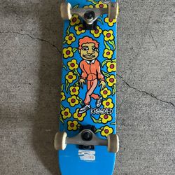 Krooked “Flowers” 7.75” Skateboard Deck by Mark Gonzales