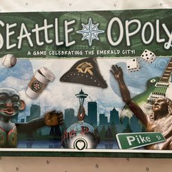 Seattle-Opoly A Game Celebrating the Emerald City NEW & Sealed