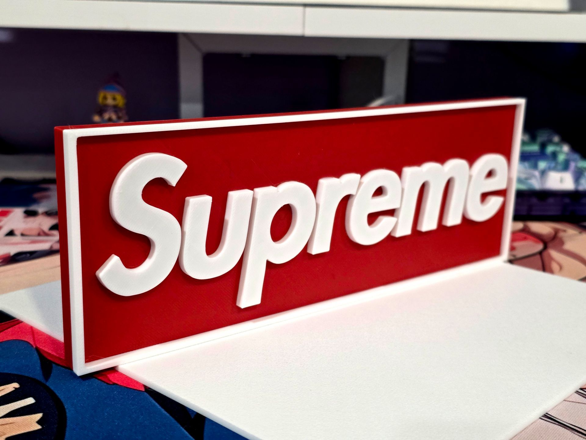 Supreme Box Logo Sign