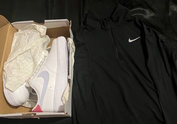 Nike shoes and jacket 