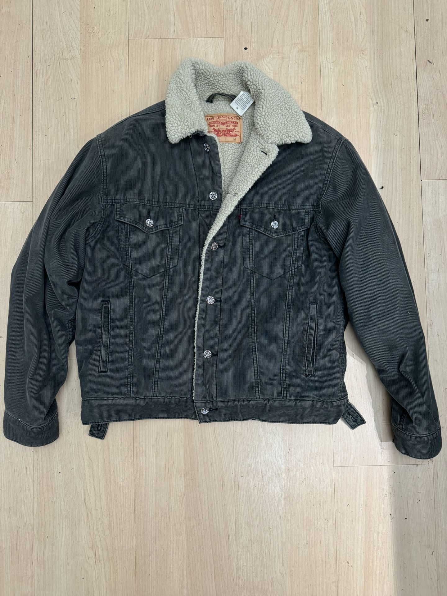 Levi’s Sherpa Wool Jacket Size M