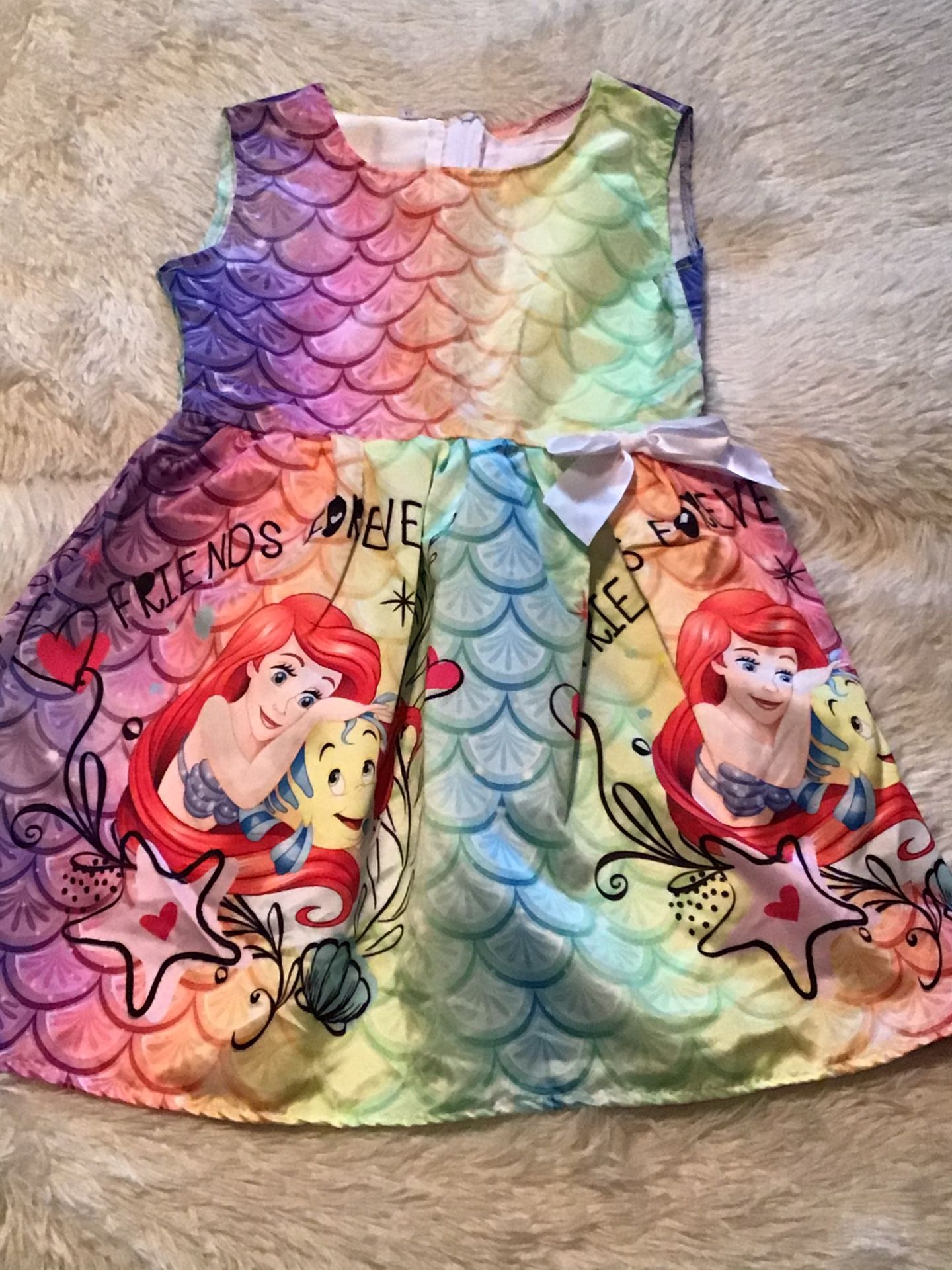 Gorgeous My Little Mermaid Party Dress $20  (Size M 4t-6t) Handmade 