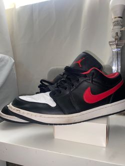 Jordan 1 Low White Toe