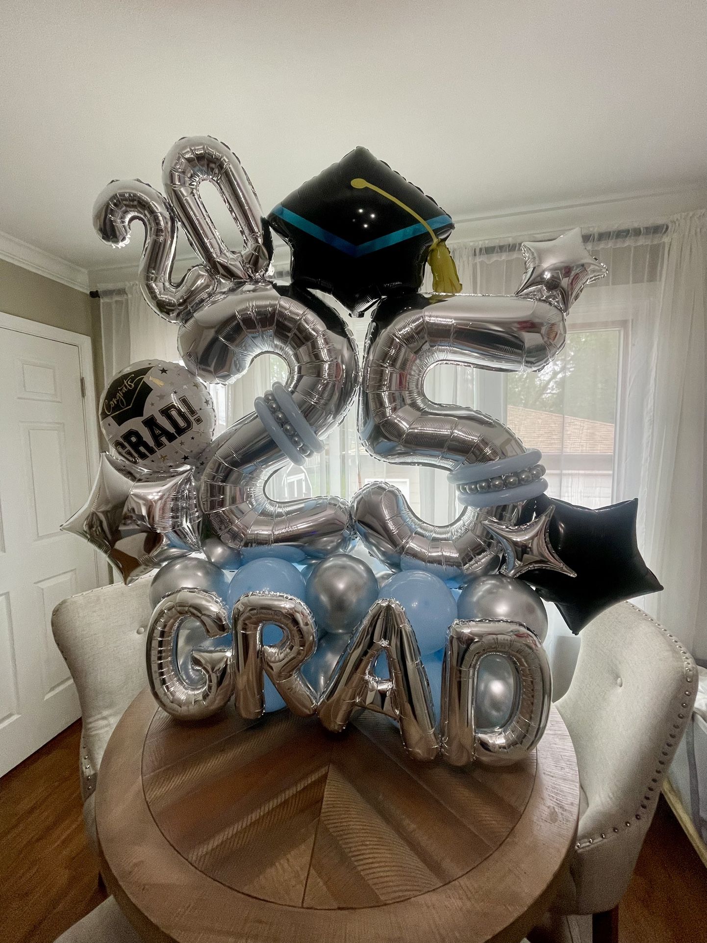 Graduation Balloon Stacks