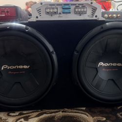 Car System Speaker And Amps
