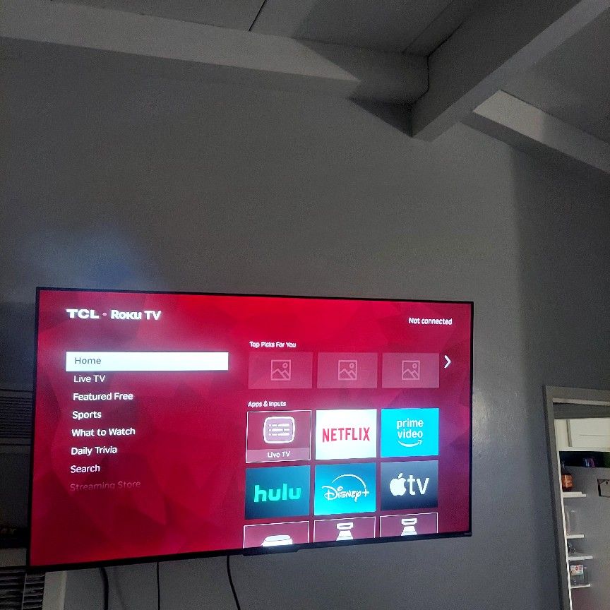 TV 50" TCL (Roku Tv)