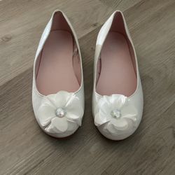 Girls Flowere By Nina Shoes Valley Flats Size 4 Slippers