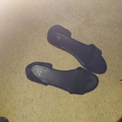 Target Black Flats Size 10