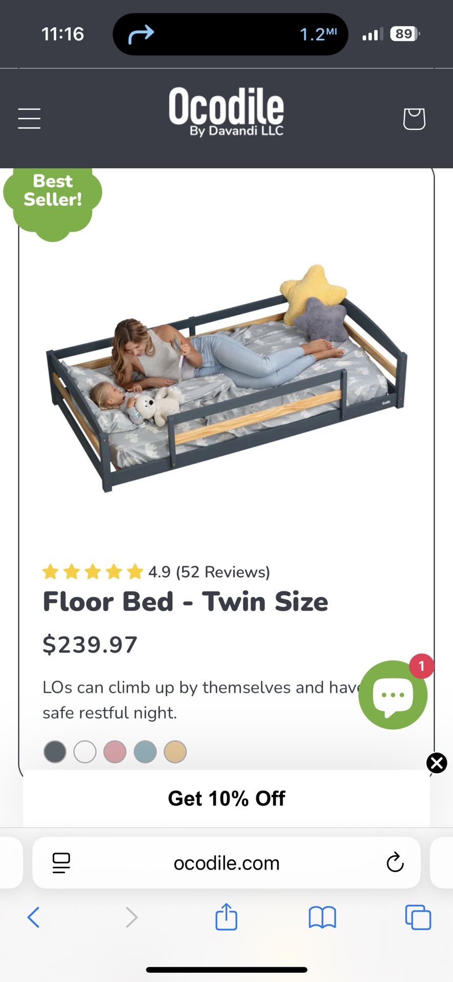 Children’s Twin Bed Frame