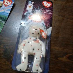 Beany Baby Named Glory. United States Bear. McDonald's International Bear. Collectors Item. $250