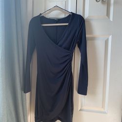 Ambiance Navy Blue Dress