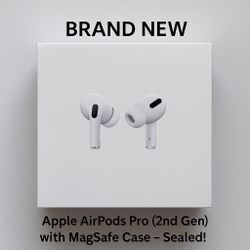 📦 Brand New Apple AirPods Pro (2nd Gen) with MagSafe Case – UnSealed!