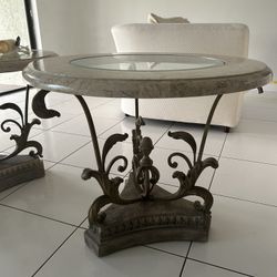 Tuscan Style End Tables
