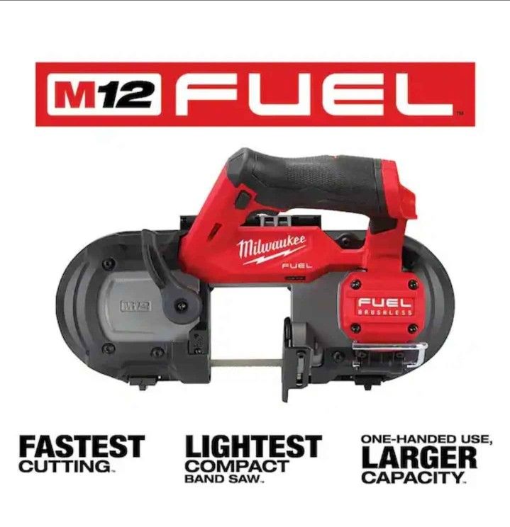 Milwaukee M12 FUEL 12V Lithium-Ion Cordless Compact Band Saw (Tool-Only)