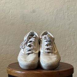 Vans Old Skool Cream 8.5 Women’s 