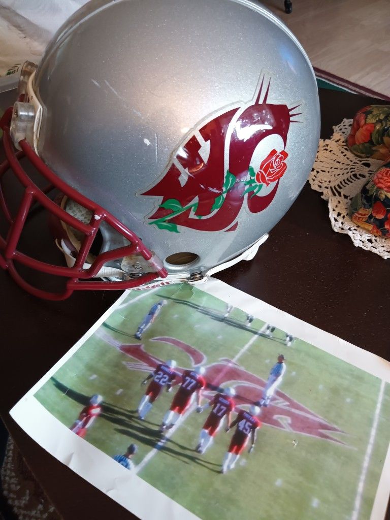 PENDING:   Washington State Cougars Helmet $125