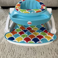 Fisher‑Price Sit‑Me‑Up Floor Seat with Tray