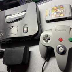 Ninendo 64 With Mario Kart 64