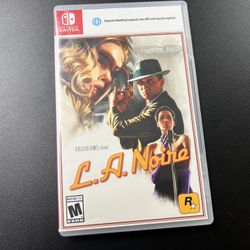 LA NOIRE - Nintendo Switch 