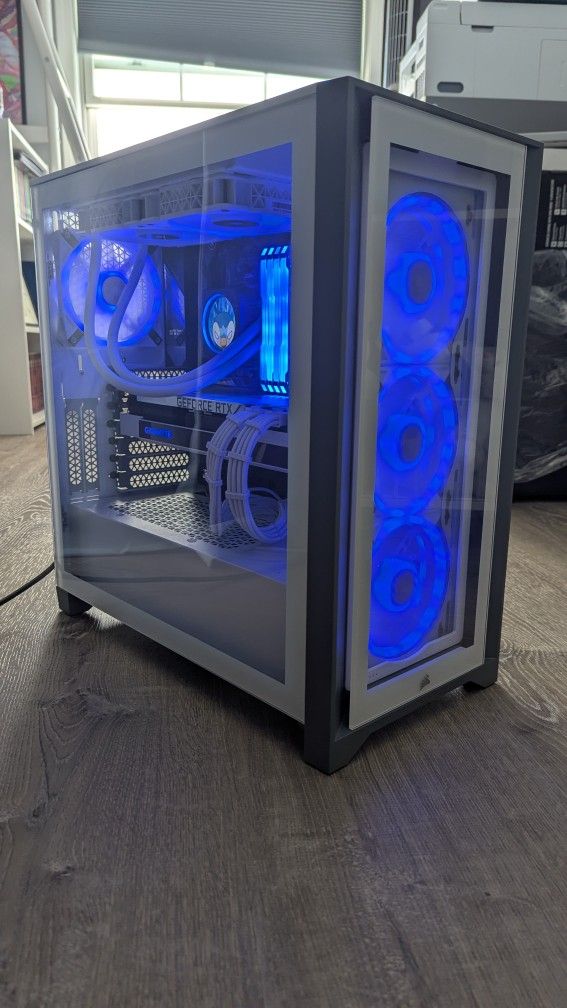 High End white Gaming PC - R9 5900X | RTX 3080 | 32GB DDR4 | 1tb Samsung SSD