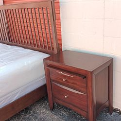Used-Good: King Size Bed W Mattress-Delivery Available 