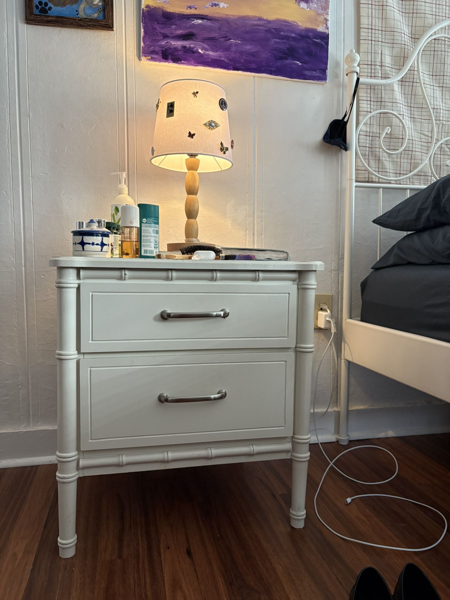White Side Table