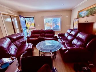 Free leather couch set or individual