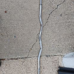 EZ Curl Bar for 1inch weights