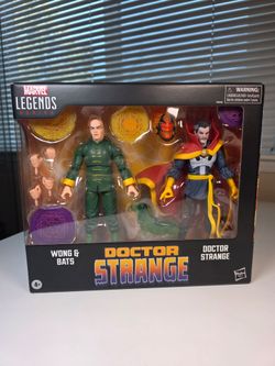 marvel legends doctor strange wong 2 pack