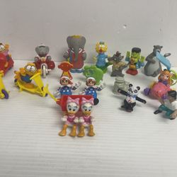20 Various small characters Disney Arbys Simpsons Garfield elephant - Y1088