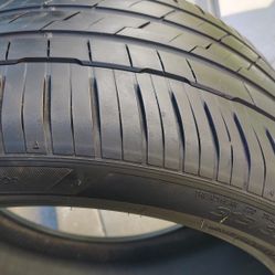 Tengo 1 llanta Usada Hankook Ventus S1ec93 Suv Runflat 415/35/R/21:111y Año 202280% De Vida 