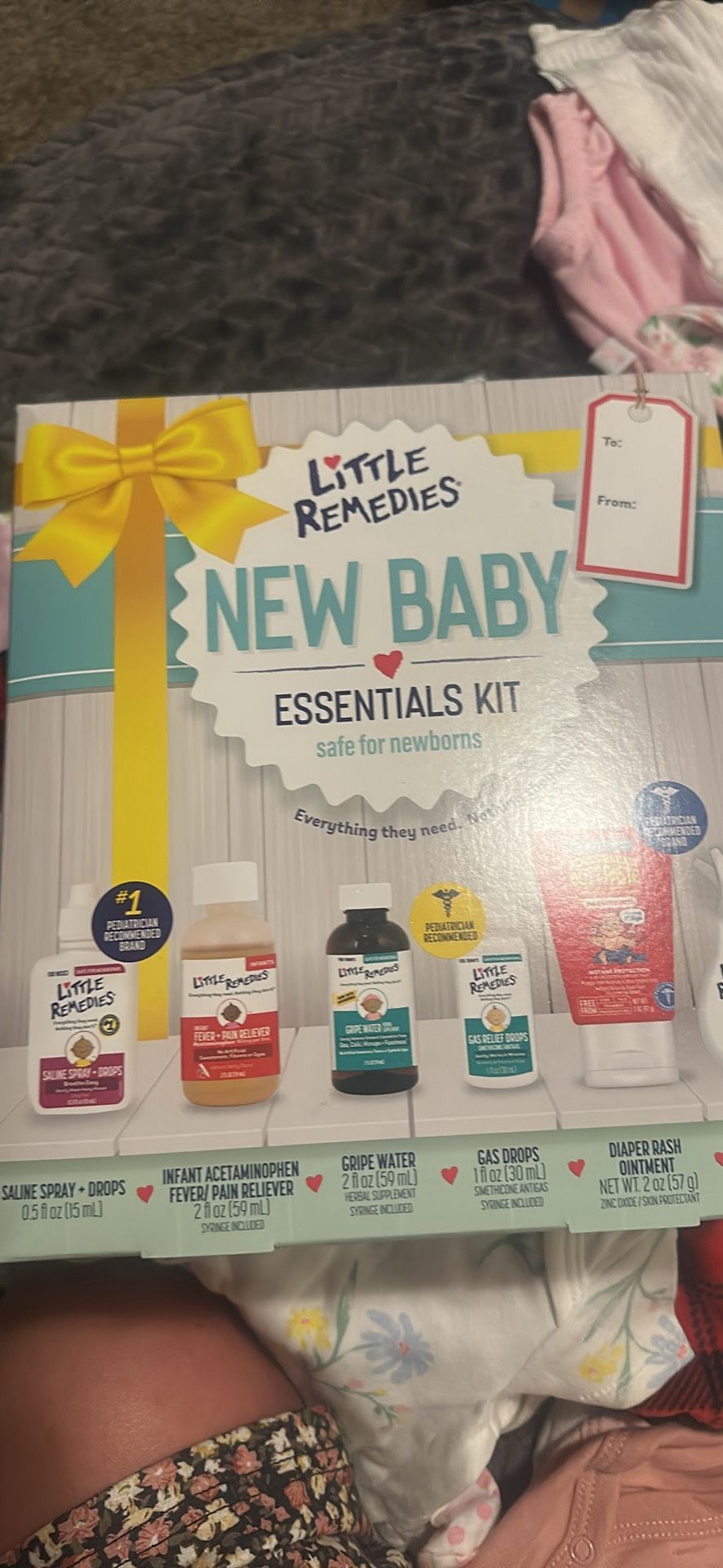 Little remedies new baby essentials kit